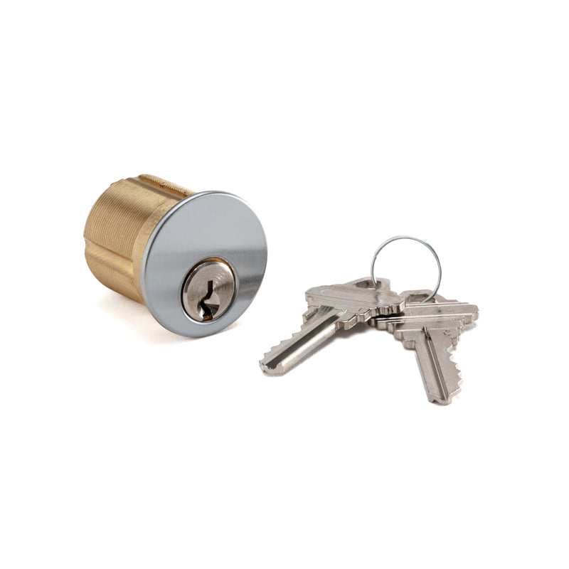 FHC FL7205SC1 1-1/4-inch 5-pin Schlage C mortise cylinder, manufacturer catalog photo