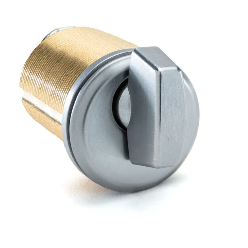 FHC RCT20112 1-1/2-inch thumbturn mortise cylinder with trim ring, manufacturer catalog photo